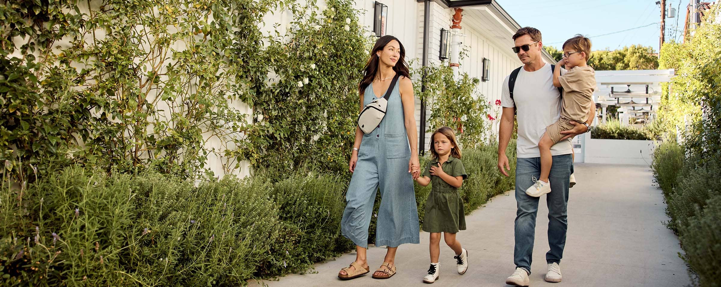 family walking to the ABC Kids Expo 2026
