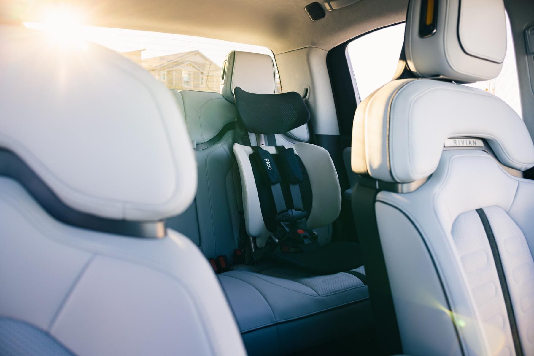 Installed Pico car seat