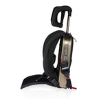 Pico Portable Car Seat left profile in color: Earth