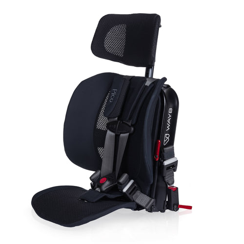 WAYB Pico Car Seat left profile in color: Jet