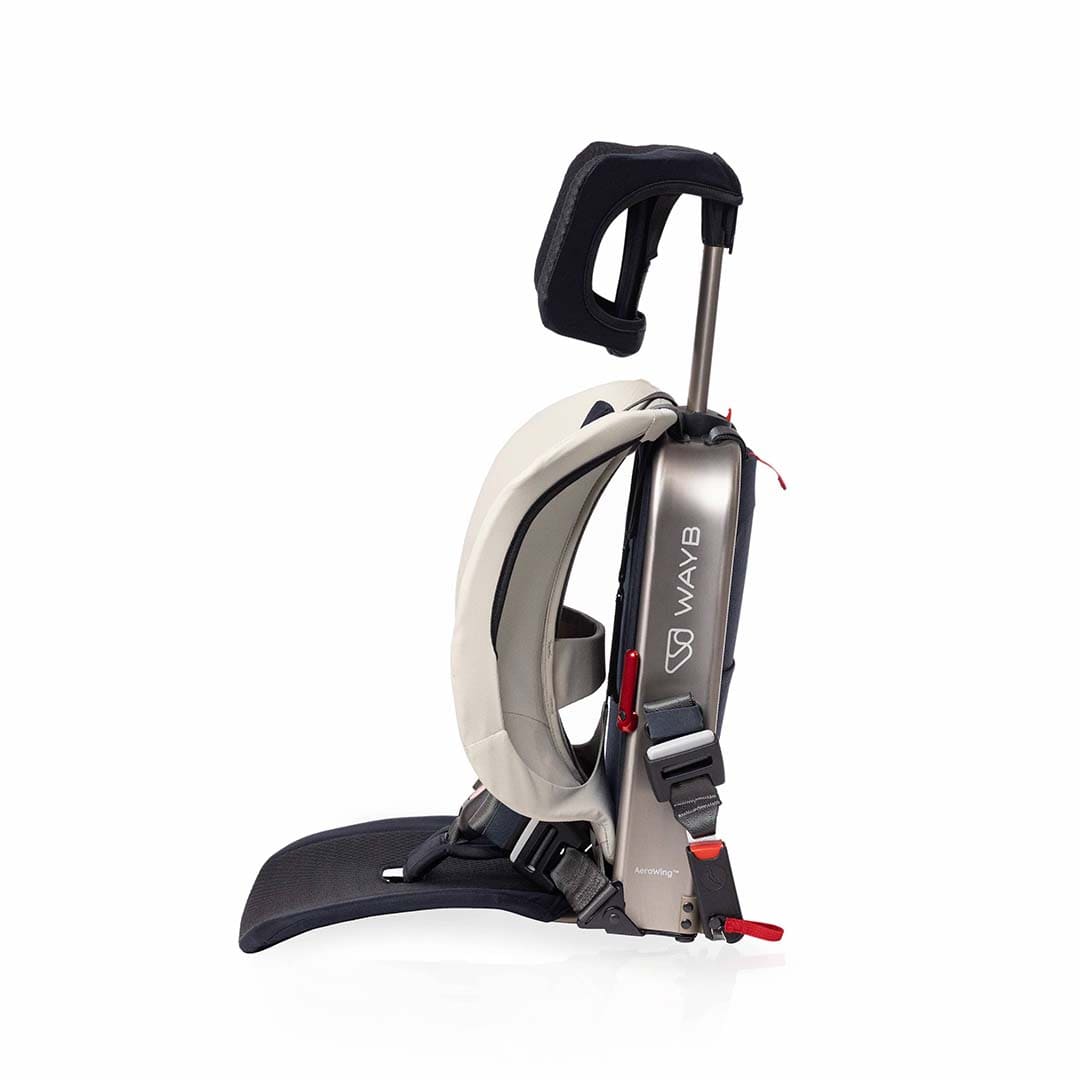 Stardust car seat with 'WAYB' branding on a white background