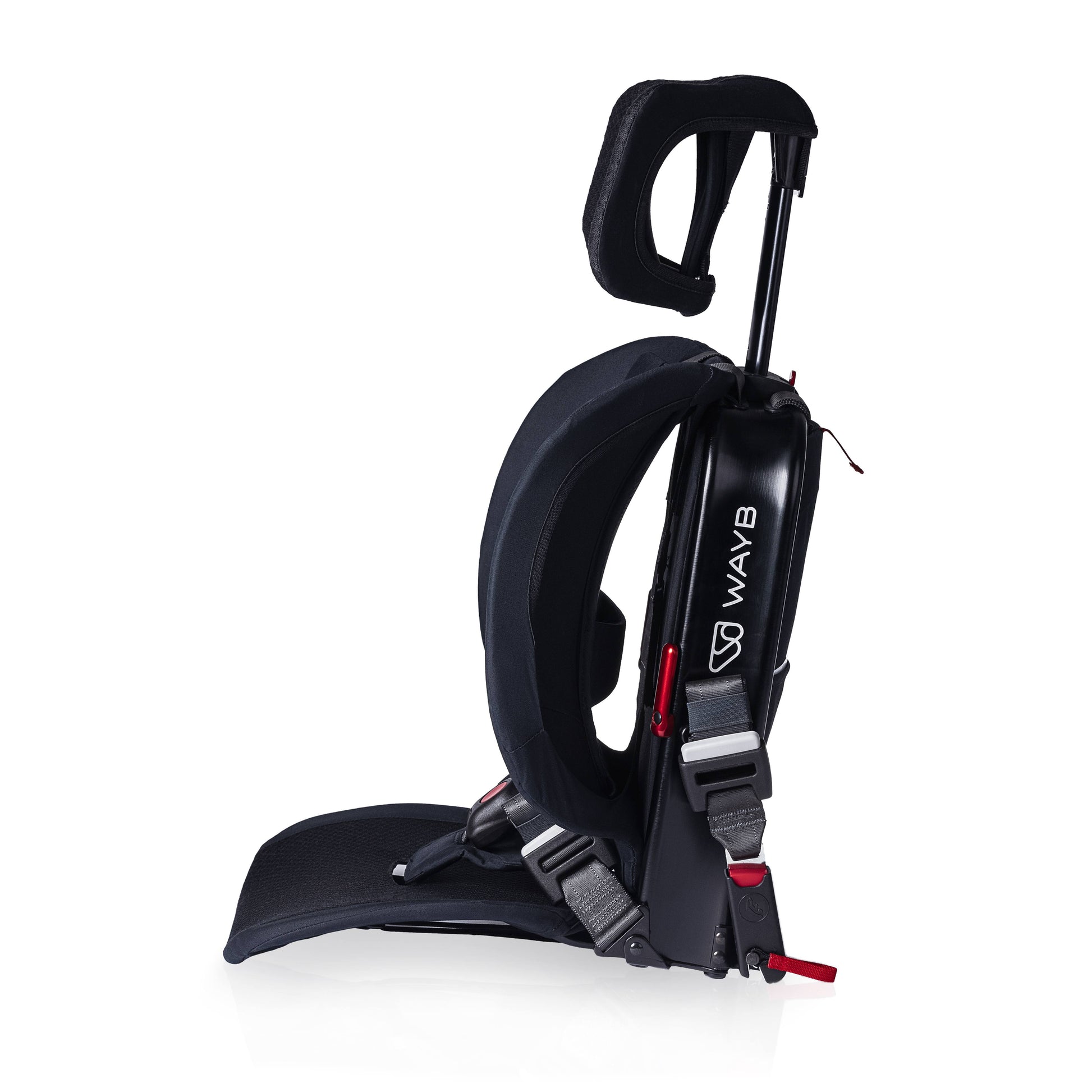 WAYB Pico Car Seat left profile in color: Jet