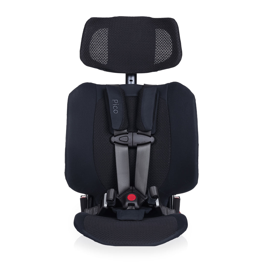 WAYB Pico Car Seat in color: Jet in front view