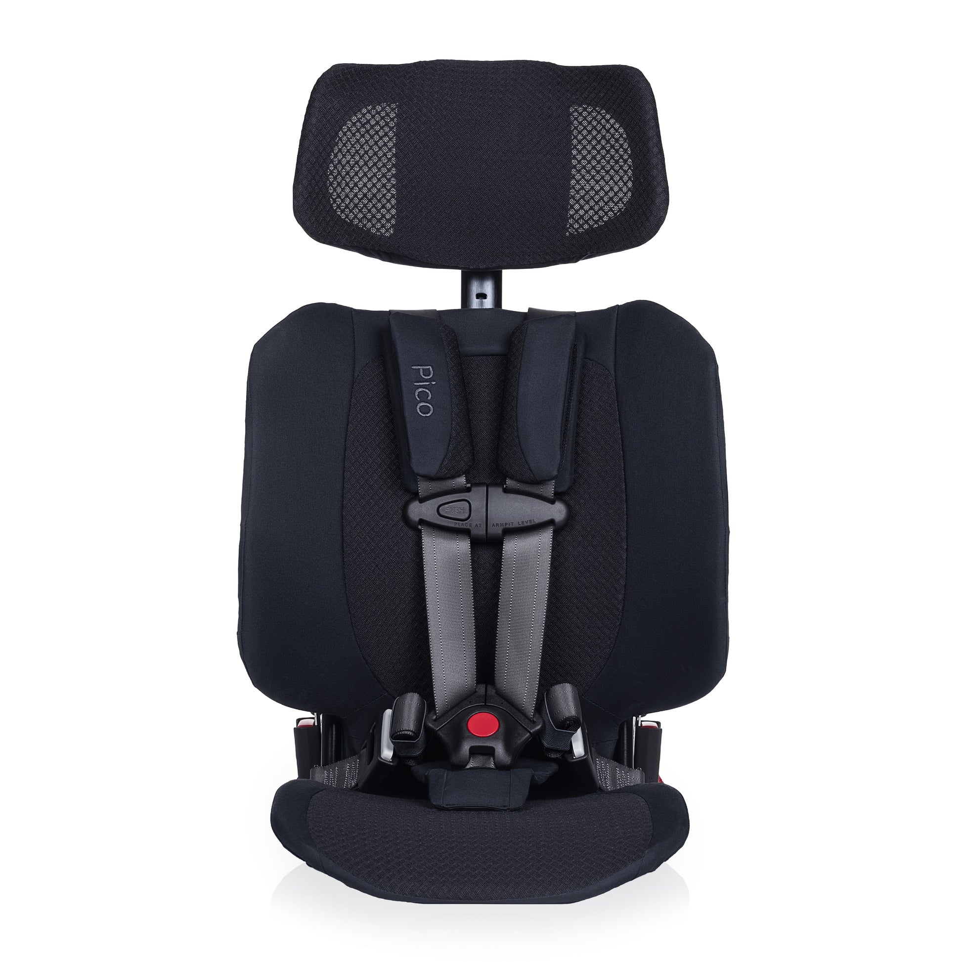 WAYB Pico Car Seat in color: Jet in front view