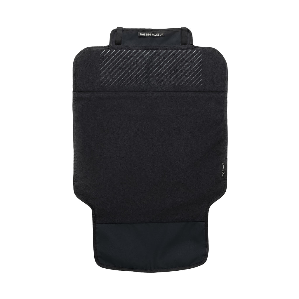 Car seat vehicle protector laid flat