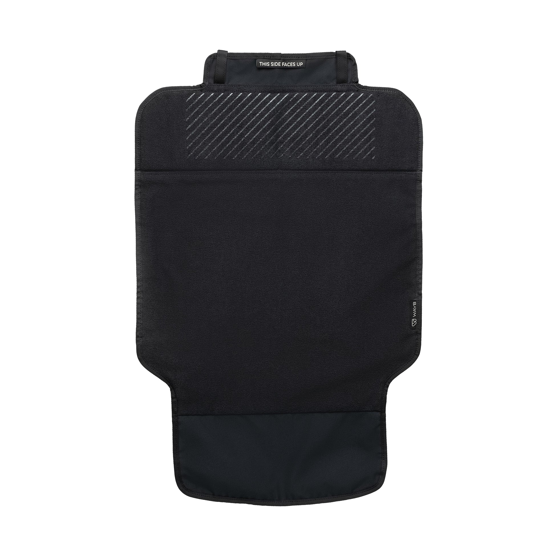Car seat vehicle protector laid flat